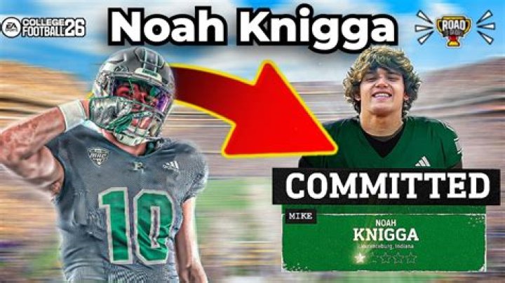 How Linebacker Noah Knigga's Parents And Coach Fueled His Success