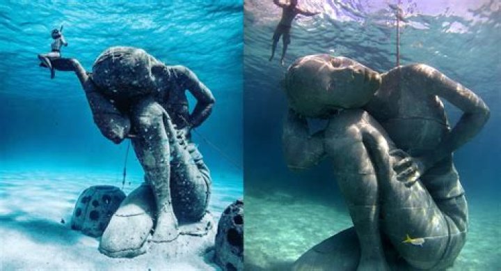 Ocean Atlas Is the World's Largest Underwater Sculpture