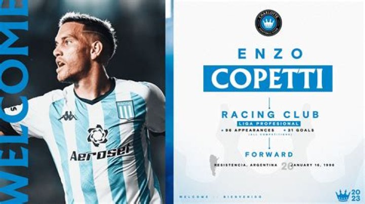 Udinese reportedly interested in Enzo Copetti of Racing Club